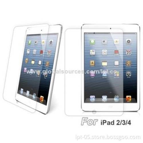 9H Hardness Screen Protector Film for iPad , 0.2/0.33/0.4mm Thickness